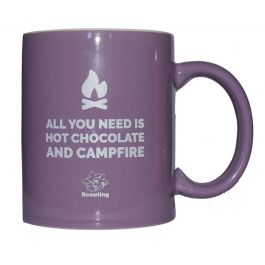 ScoutFun mok - All you need is hot chocolate and campfire