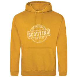 Scouting Original hoodie okergeel