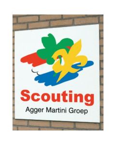 Gevelbord Scouting Nederland 